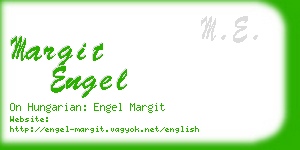 margit engel business card